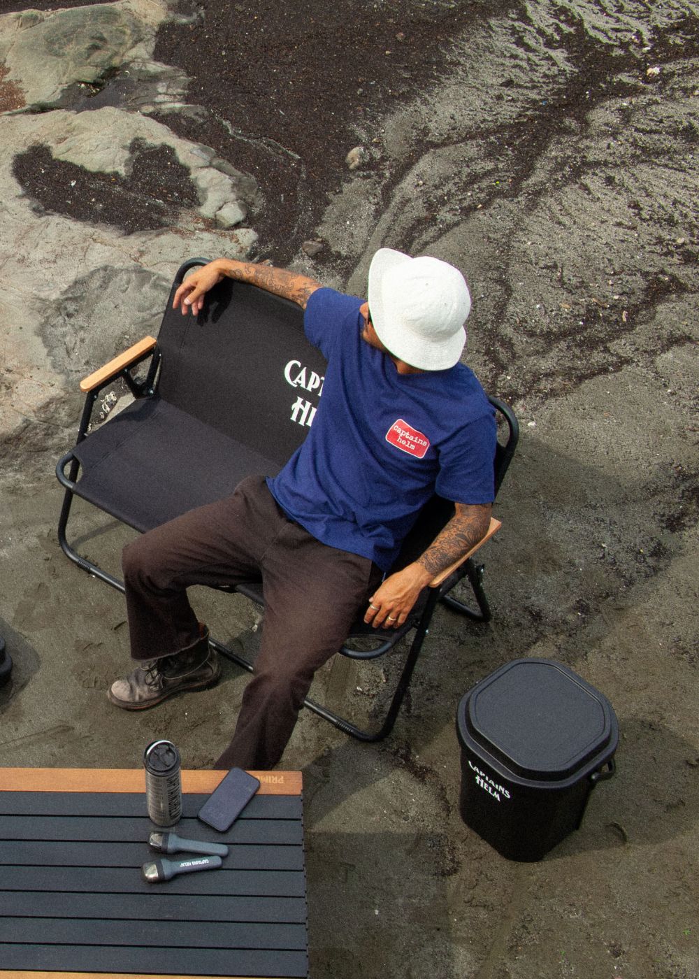 UTILITY BUCKET -22L- (BLACK) /  ユーティリティ バケット ボックス