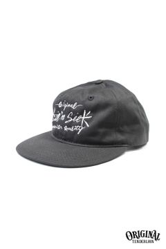 ×TENDERLOIN TWILL CAP (CHARCOAL GRAY) / テンダーロイン コラボロゴ刺繍キャップ