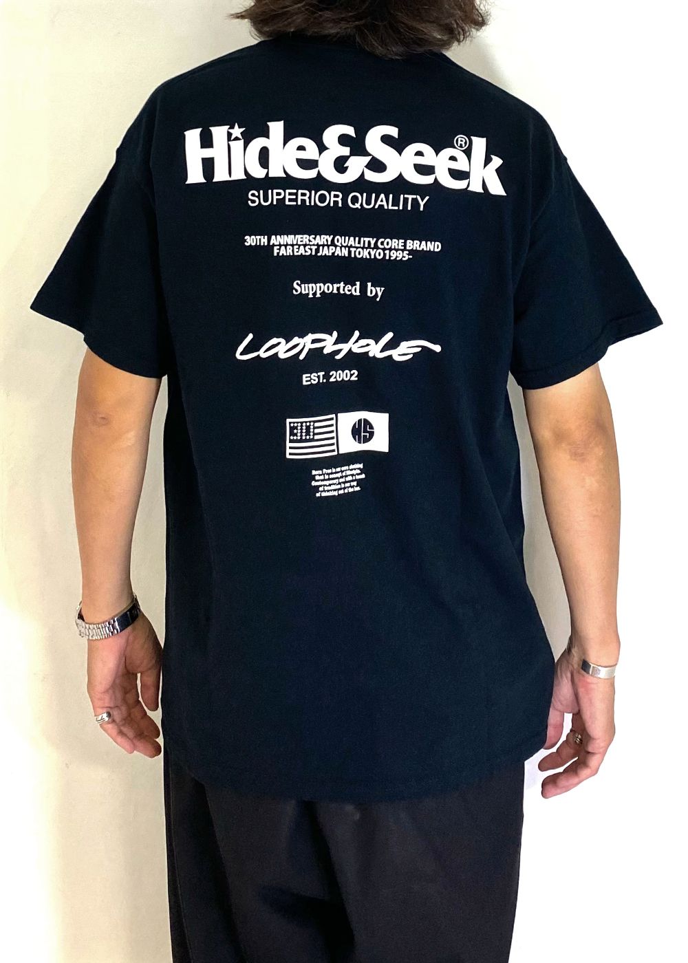 HIDE AND SEEK - HideandSeek x “H&S DEALER” 30th S/S Tee