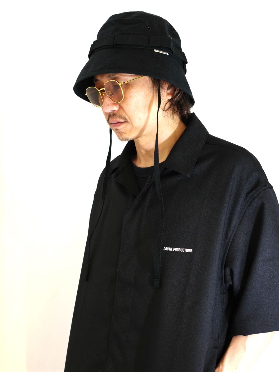 サイズはMですCOOTIE   BACK SATIN BOONIE BUCKET HAT