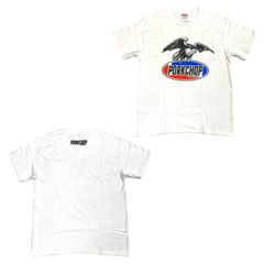 【ラスト1点】EAGLE LOGO POCKET TEE (WHITE) / ロゴ プリント ポケットTシャツ