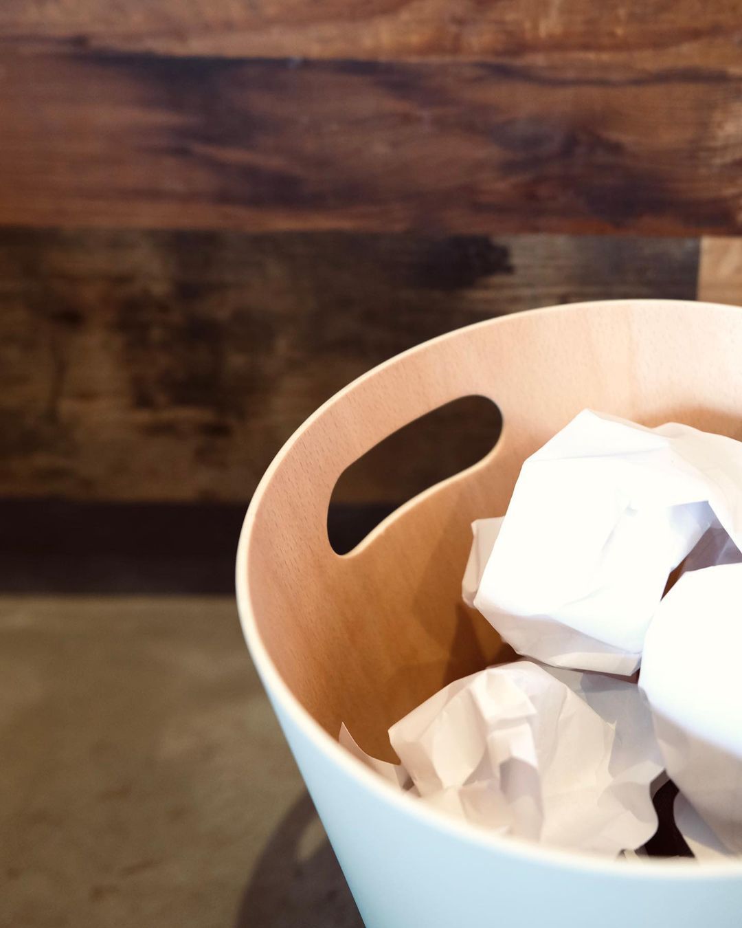 WOOD DUST BOX (GRAY) / ダストボックス