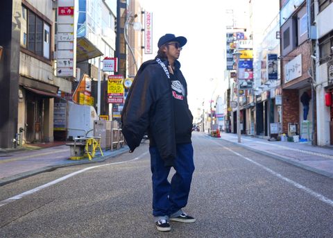 HIDE AND SEEK - JACKET STYLE vol.2 / Nylon Varsity Jacket