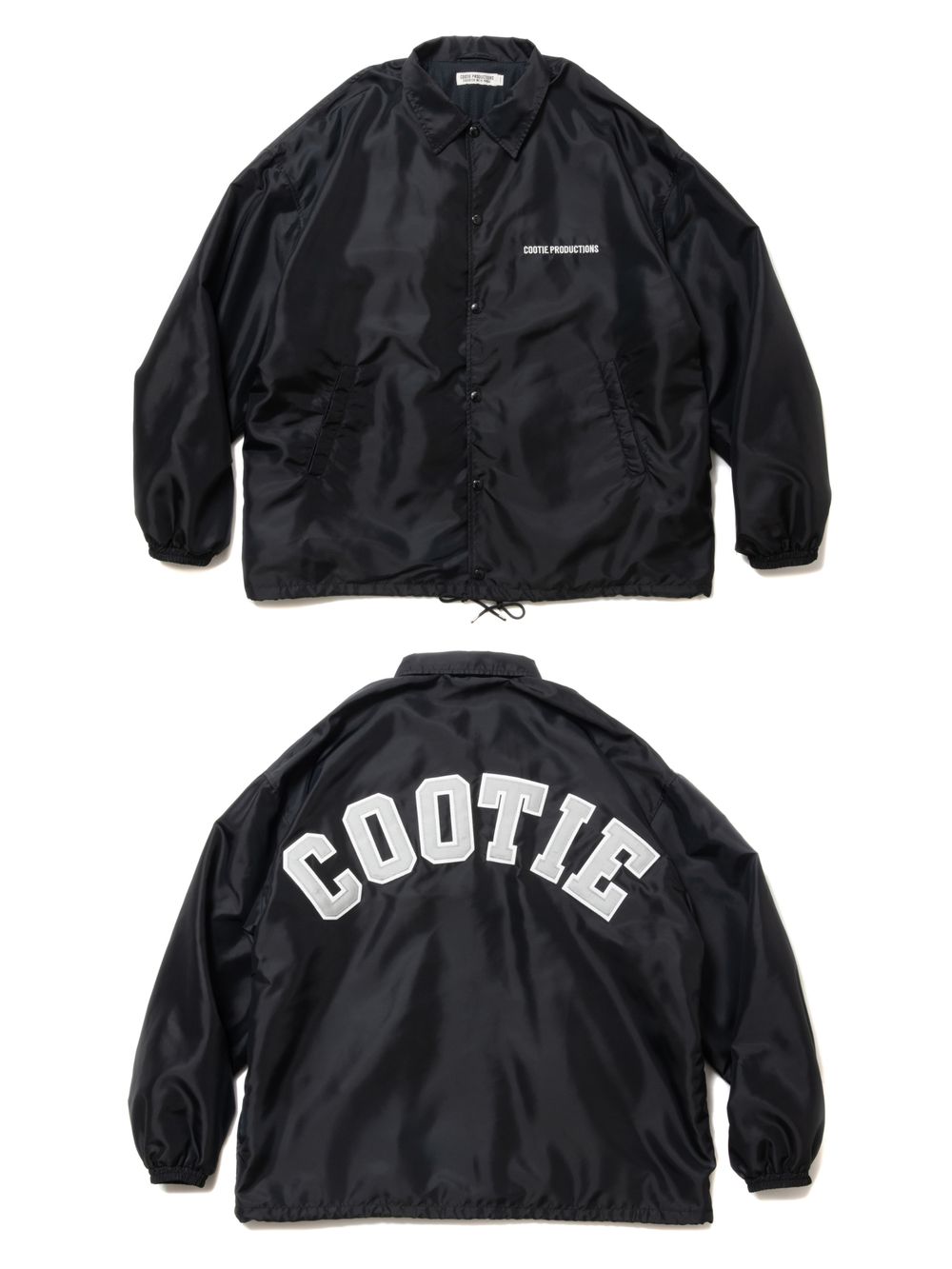 COOTIE PRODUCTIONS 新作販売告知 / 存在感際立つバックロゴが魅力の  