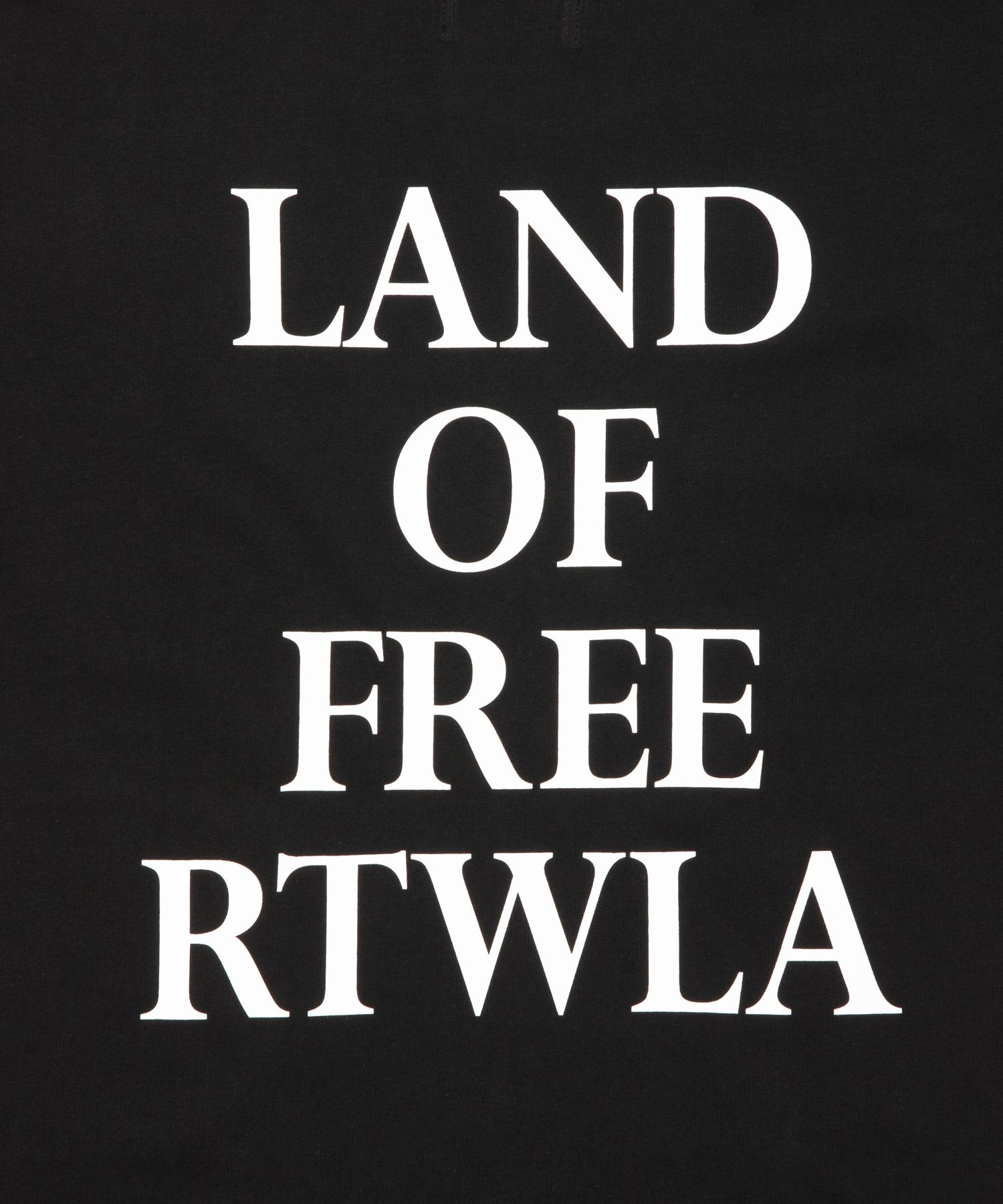 R9 LAND CUTOFF TEE (BLACK) /  オリジナル カットオフ Tシャツ