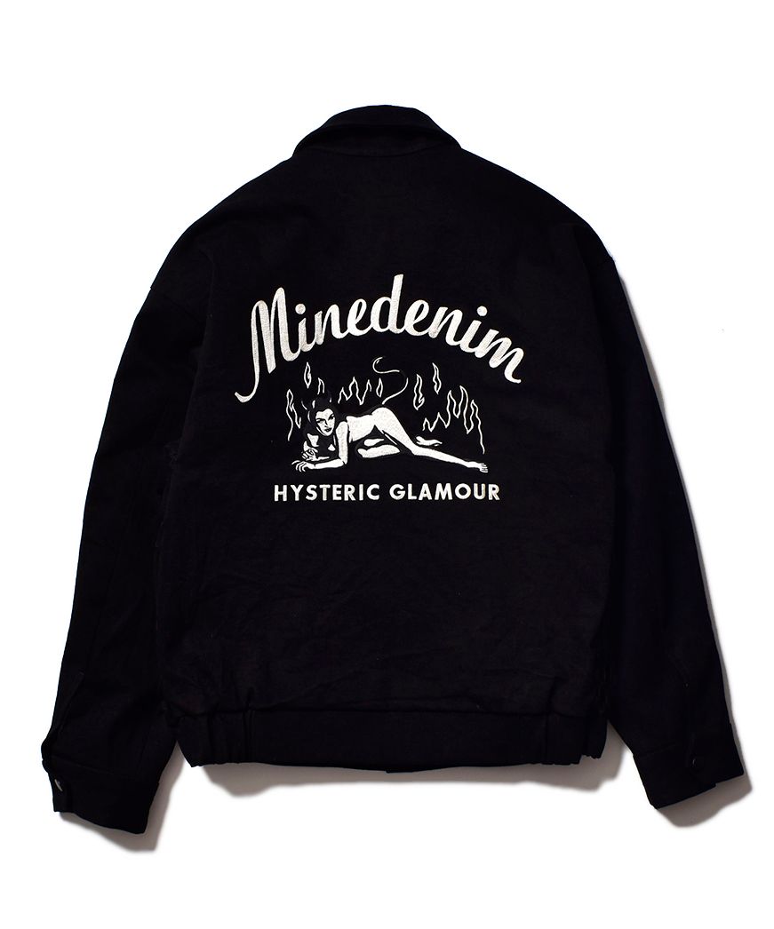 MINEDENIM - × HYSTERIC GLAMOUR F.Black Denim JKT (BLACK ...サイズM