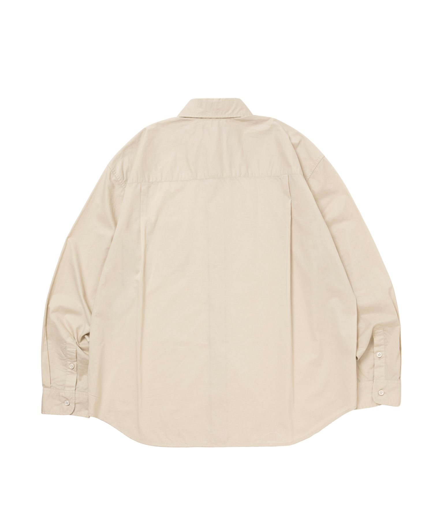R9 TYPEWRITER SHIRT (IVORY) / タイプライター レギュラー カラー シャツ