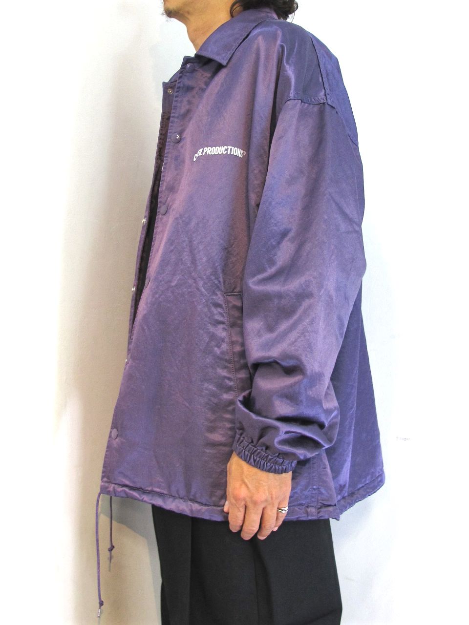 あすつく】【あすつく】COOTIE R C Satin Coach Jacket アウター