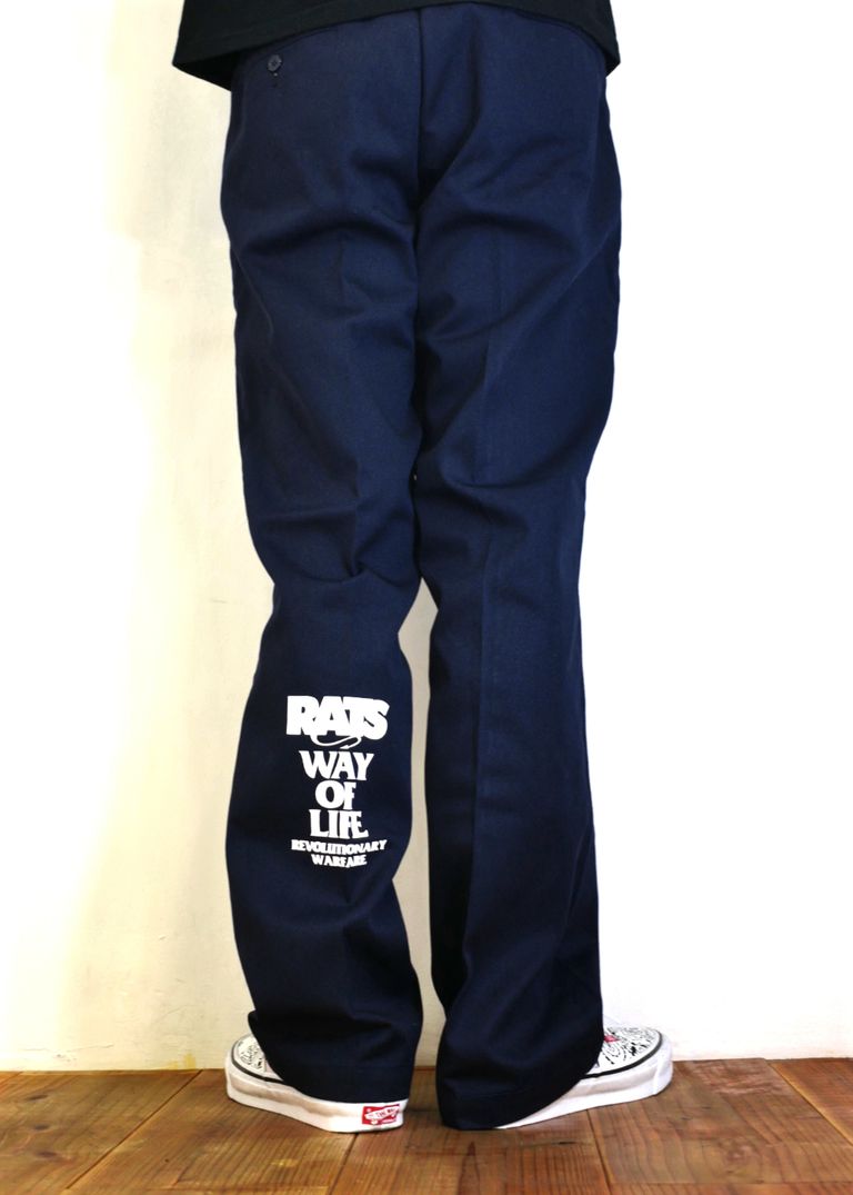 RATS TJC WORK PANTS PRINT NAVY