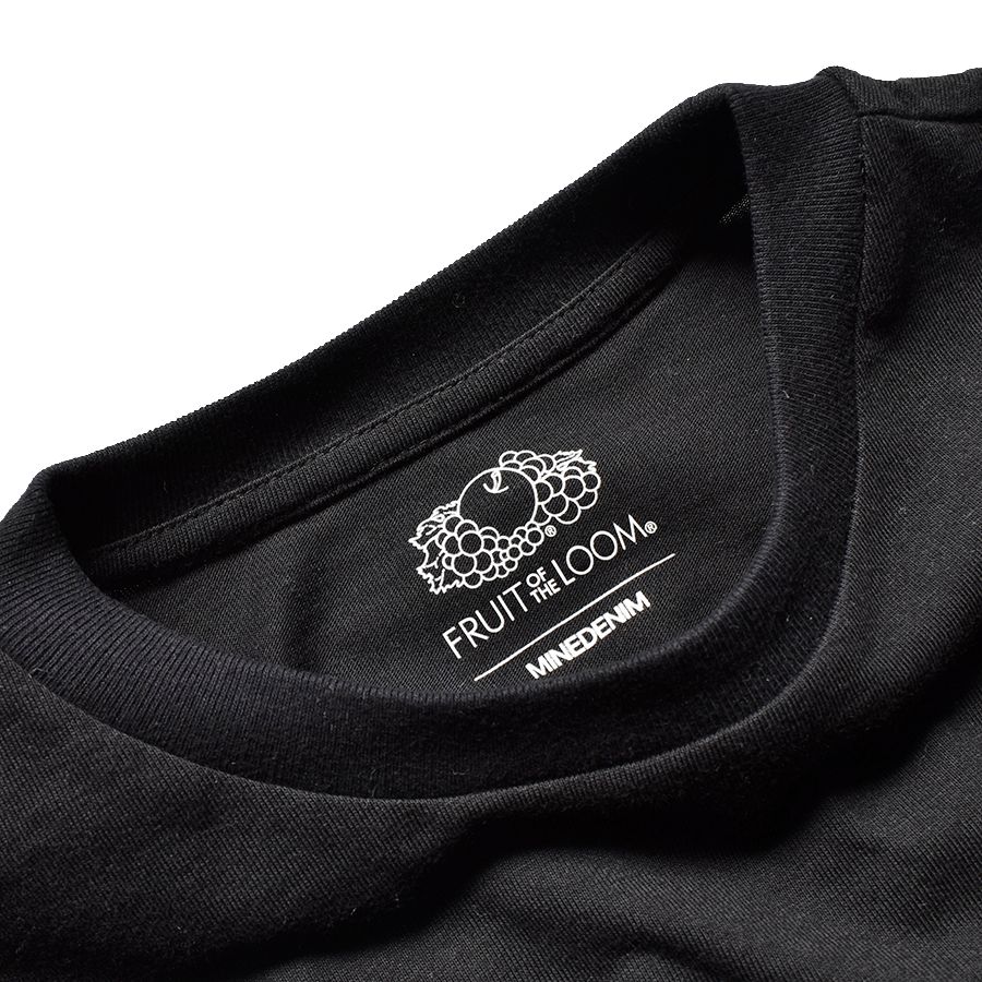 FTL 3 Pack T-Shirts (BLACK) / フルーツオブザルーム コラボ3枚セット パックTEE
