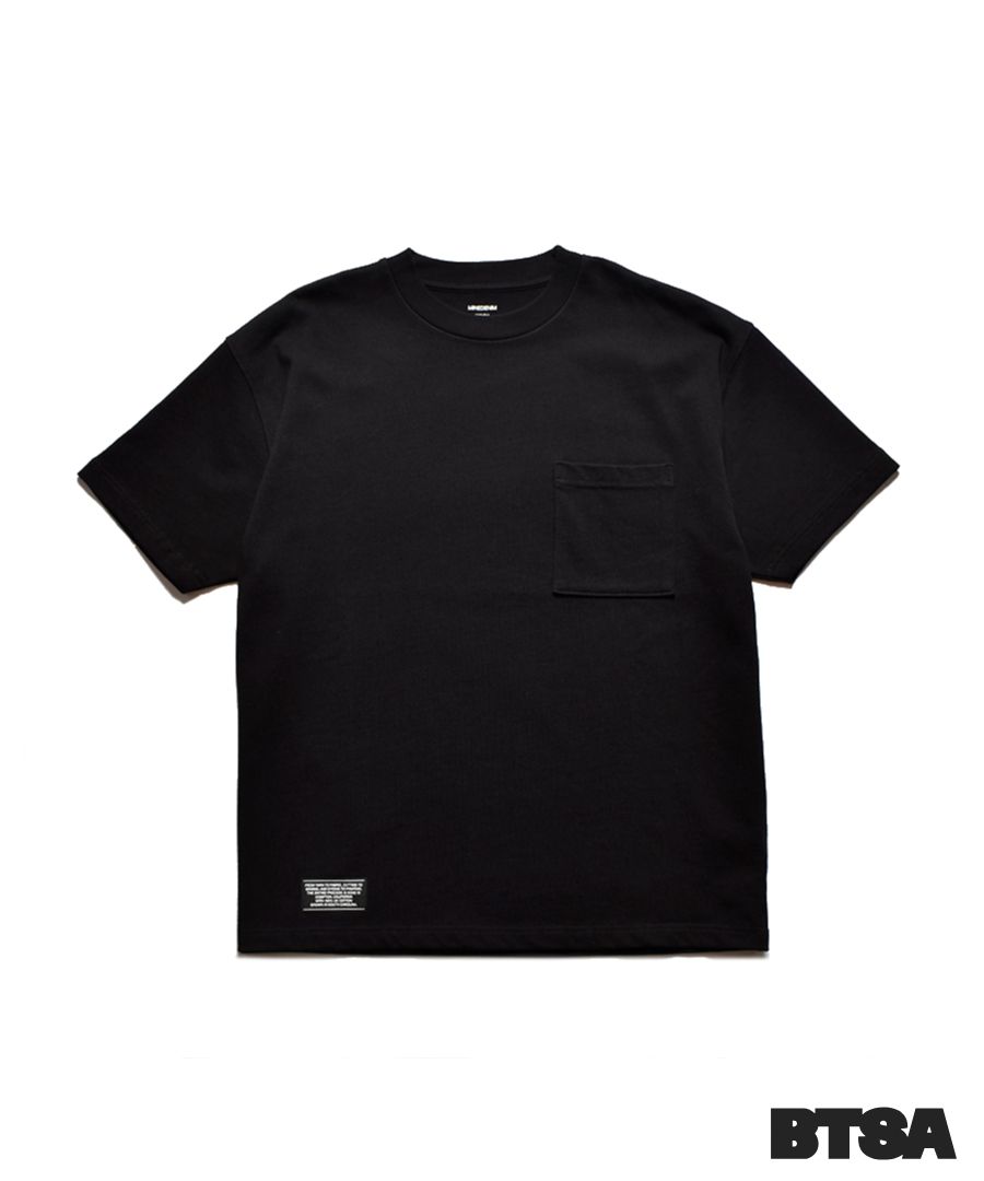 MINEDENIM - 【ラスト1点】Heavy weight Loose Fit T-SH (BLK) / BTSA コラボ Tシャツ |  LOOPHOLE