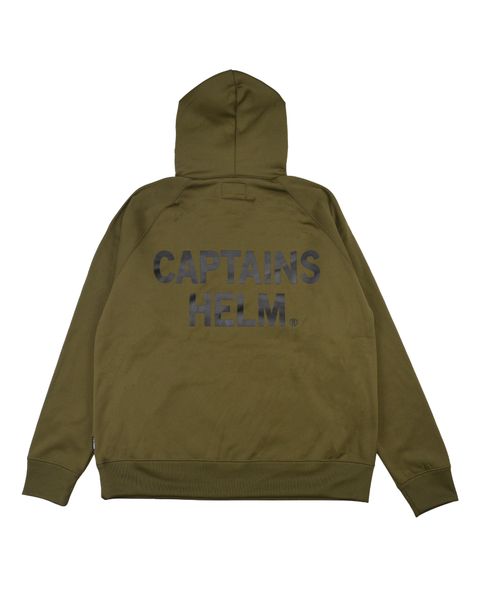 PLEASURE SEEKERS TEC HOODIE (OLIVE) / セットアップ テック フーディー / セットアップ可能