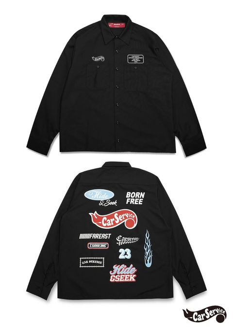 HIDE AND SEEK 新作販売告知 / Carserviceとのコラボ第二弾が登場。