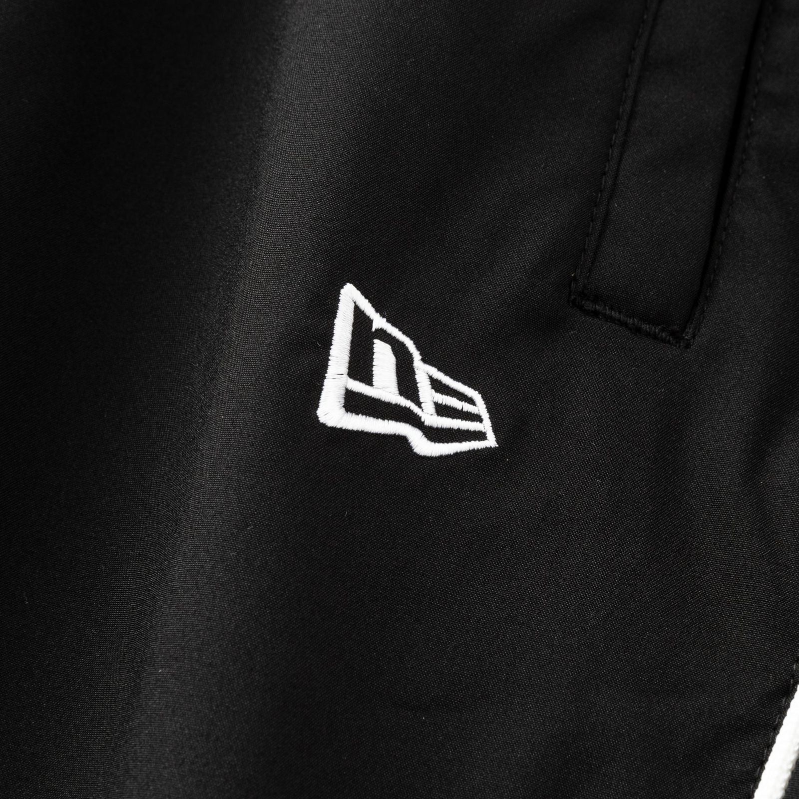 ×NEWERA®︎ CALEE LOGO OVERSIZED PIPING TRACK PANTS (BLACK) / ニューエラ コラボ トラック パンツ / セットアップ可能