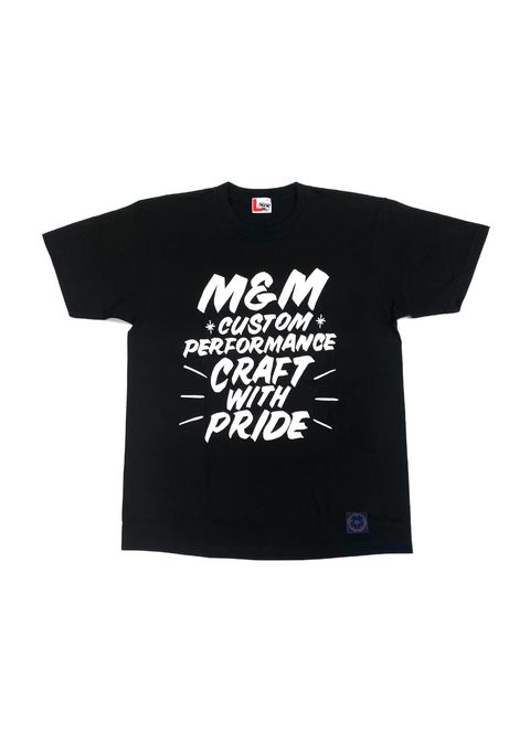 Brush Sign Tee (BLACK) / ロゴ プリント Tシャツ