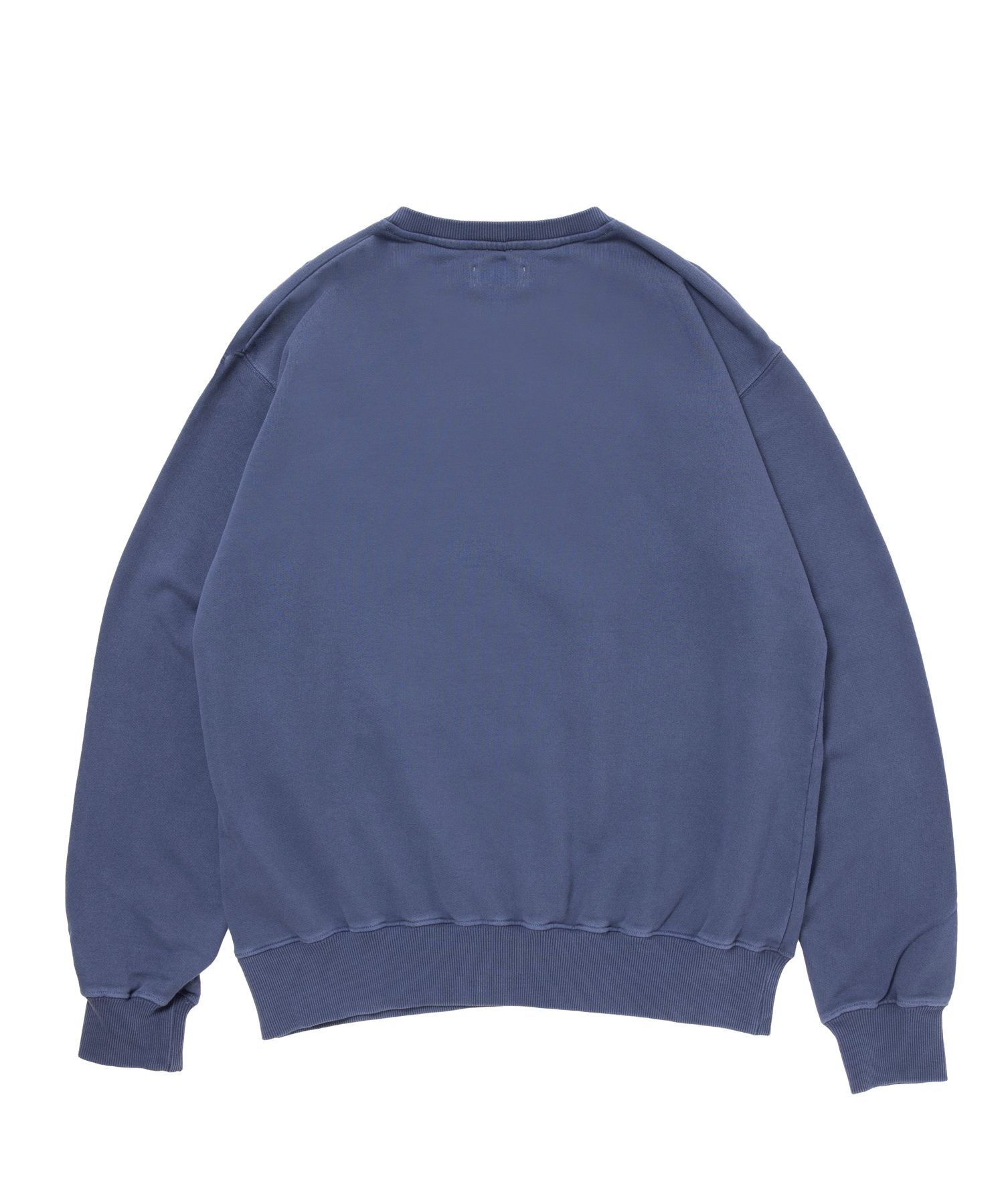 ROTWYLA SWEAT (NAVY) / カレッジロゴ プリント ピグメント スウェット