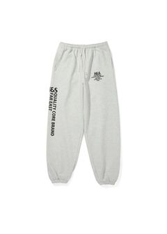 H&S Sweat Pant (LIGHT GRAY) / オリジナル セットアップスウェットパンツ / セットアップ可能