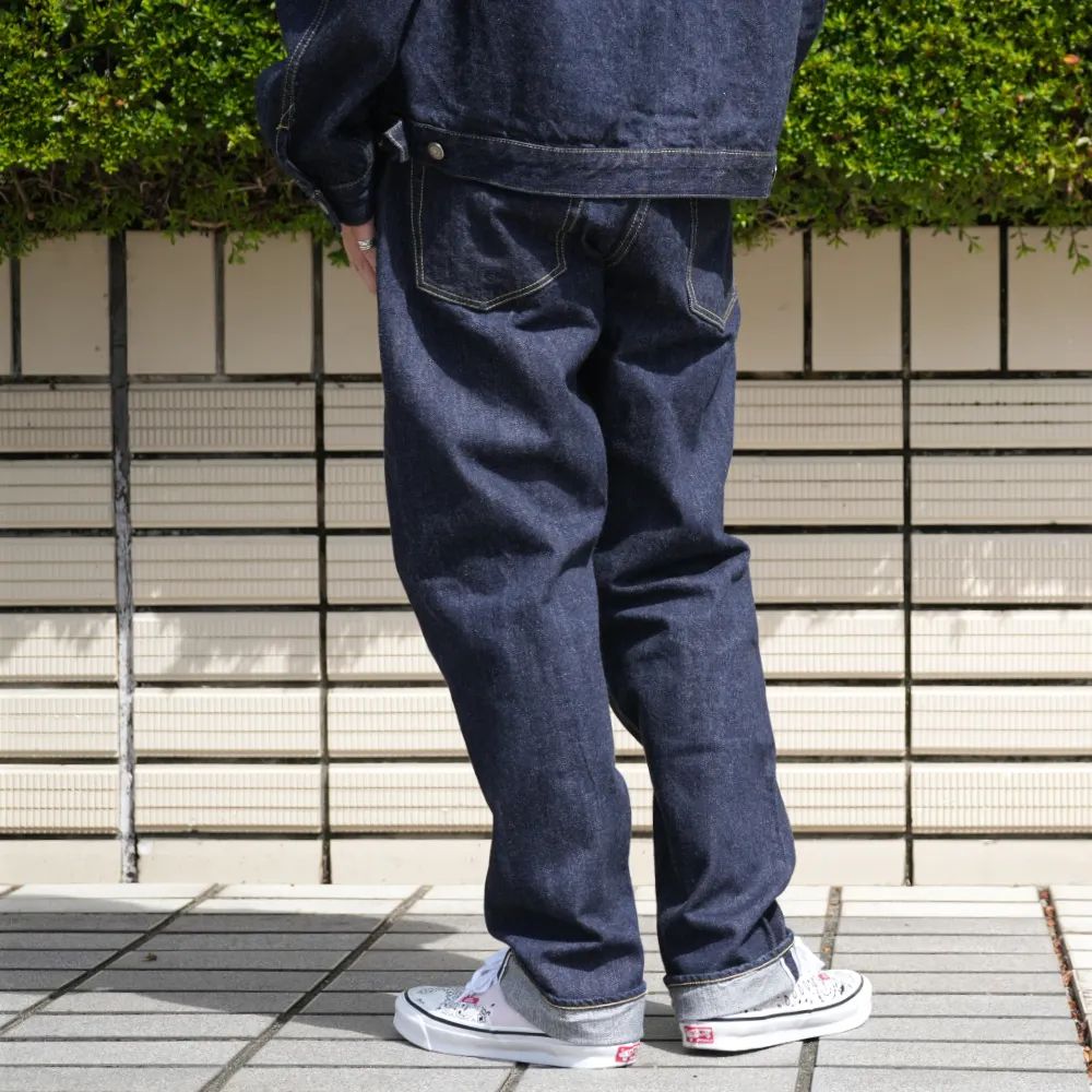 L.Straight 5pocket OWS (OWS) / ルーズ ストレート デニムパンツ / セットアップ可能