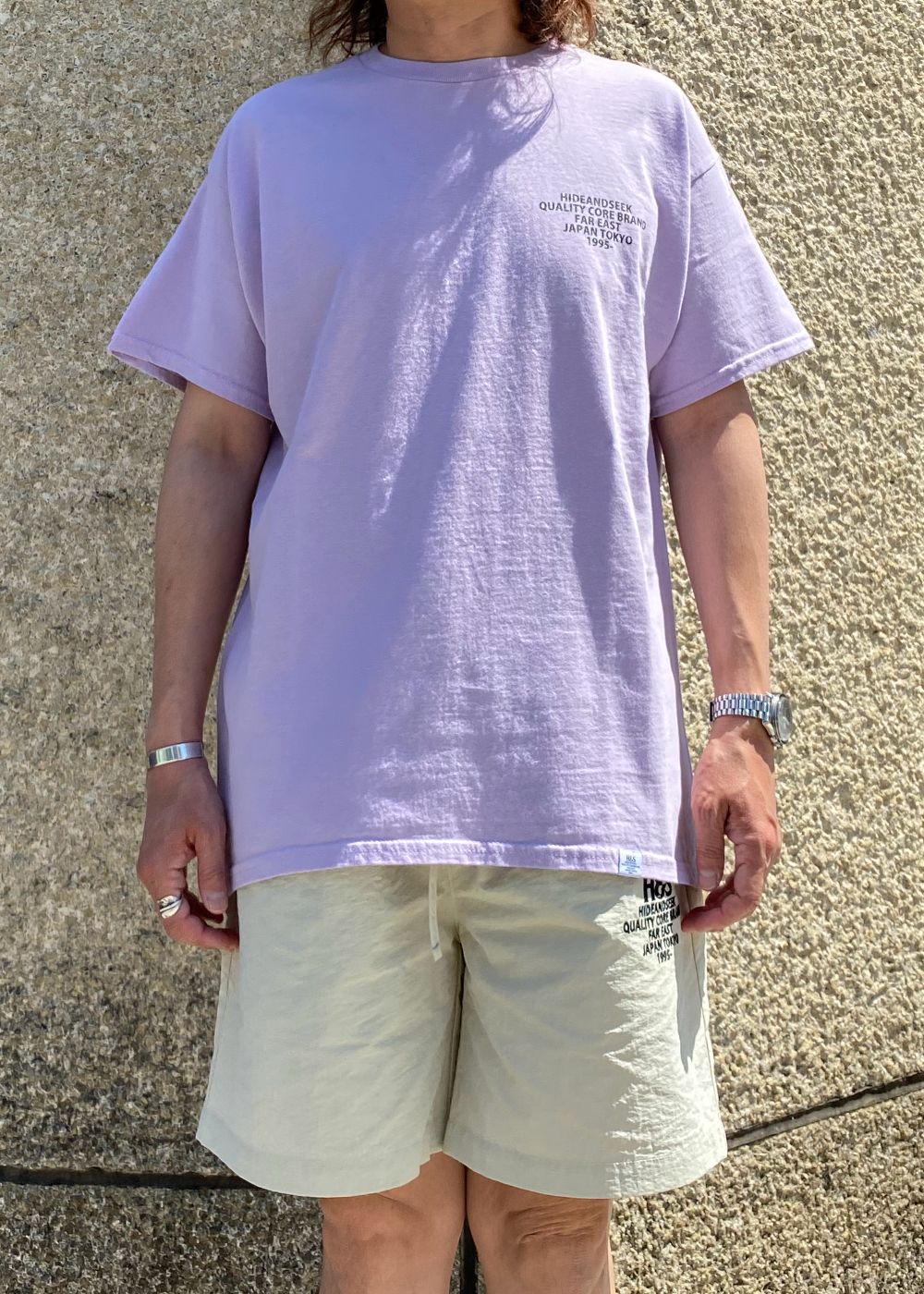 Flame S/S Tee (PINK) / フレイム プリントTee