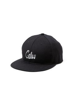 EMBROIDERY CALEE TWILL CAP (WHITE) / オリジナル ロゴ刺繍 キャップ