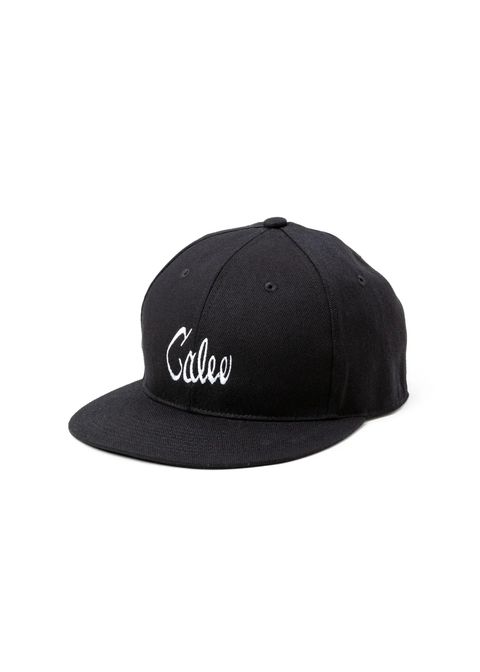 EMBROIDERY CALEE TWILL CAP (WHITE) / オリジナル ロゴ刺繍 キャップ
