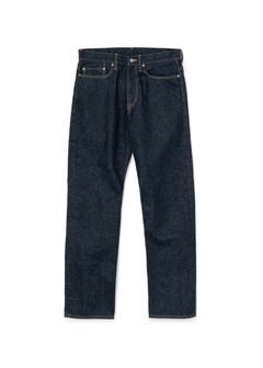 INDIGO DENIM PANTS ONE WASH (DARK INDIGO) / ワンウォッシュ デニム パンツ