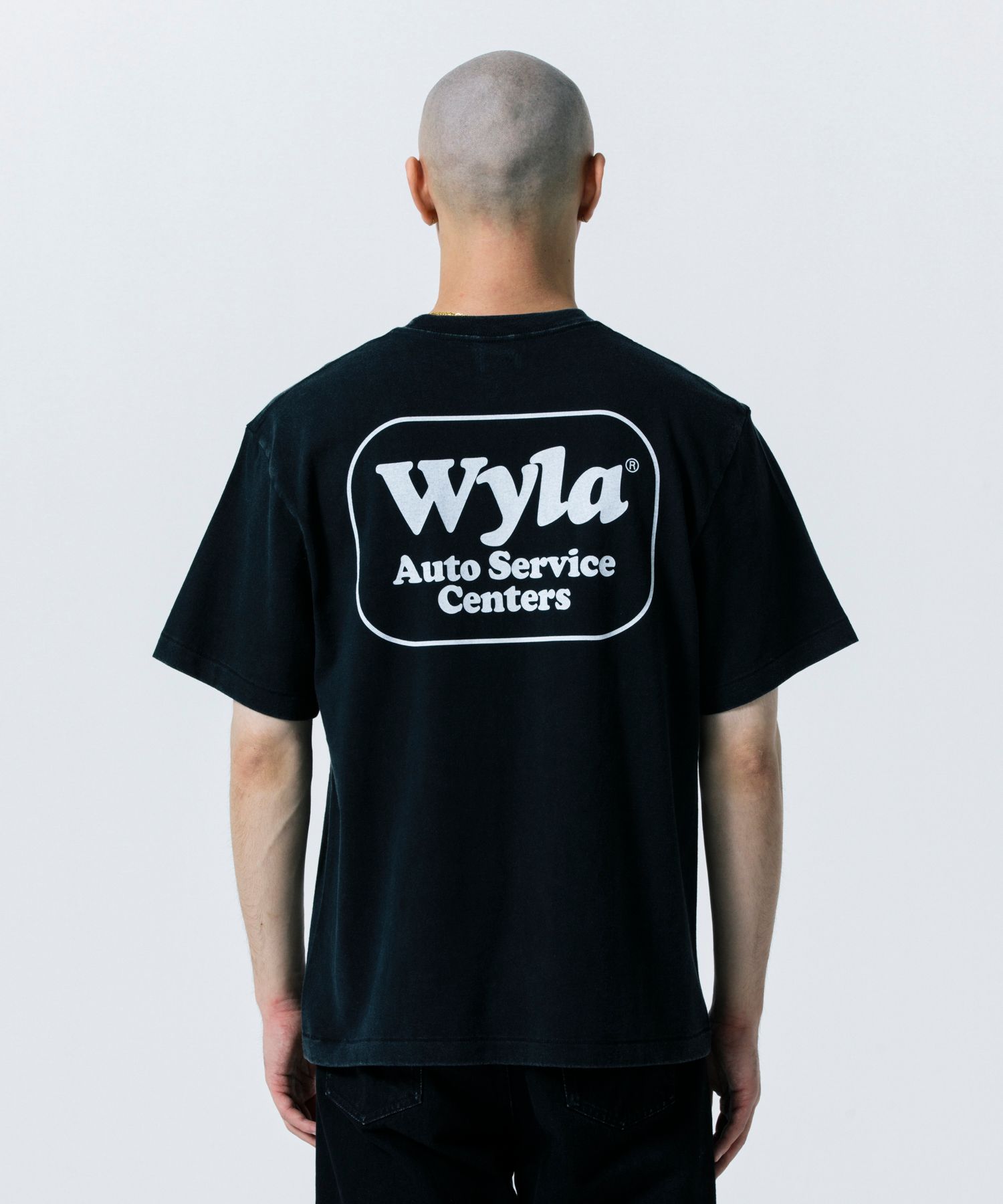 PIG WYLA TEE (BLACK) / プリント Tシャツ
