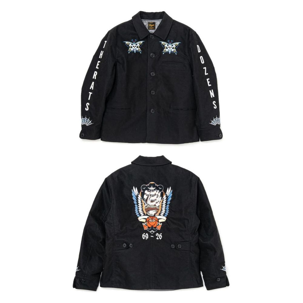 RATS 新作販売告知 / 豪華絢爛！様々な刺繍が施された今期注目アウターが到着。
