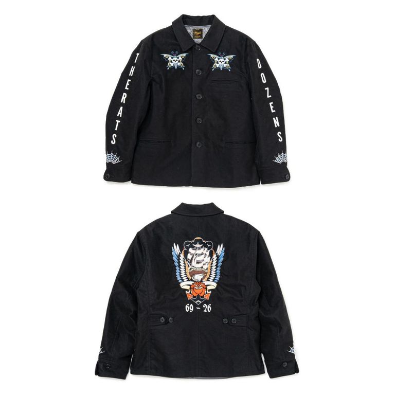 RATS 新作販売告知 / 豪華絢爛！様々な刺繍が施された今期注目アウターが到着。