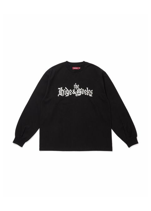 The H&S L/S Tee (BLACK) / 西浦徹 コラボ ロンT
