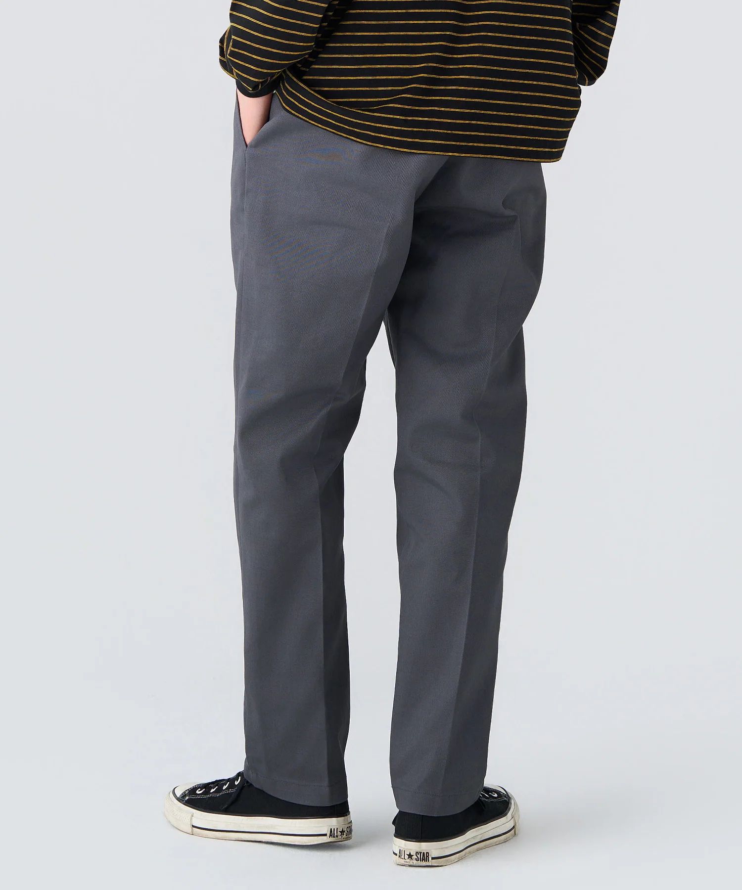 10/L DICKIES SLIM FIT PANTS "BENEDICT" (CHARCOAL) / ディッキーズ コラボチノパンツ