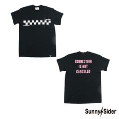 ×SUNNY C SIDER CHECKER LOGO S/S TEE (BLACK) / サニーシーサイダー コラボチェッカーロゴT