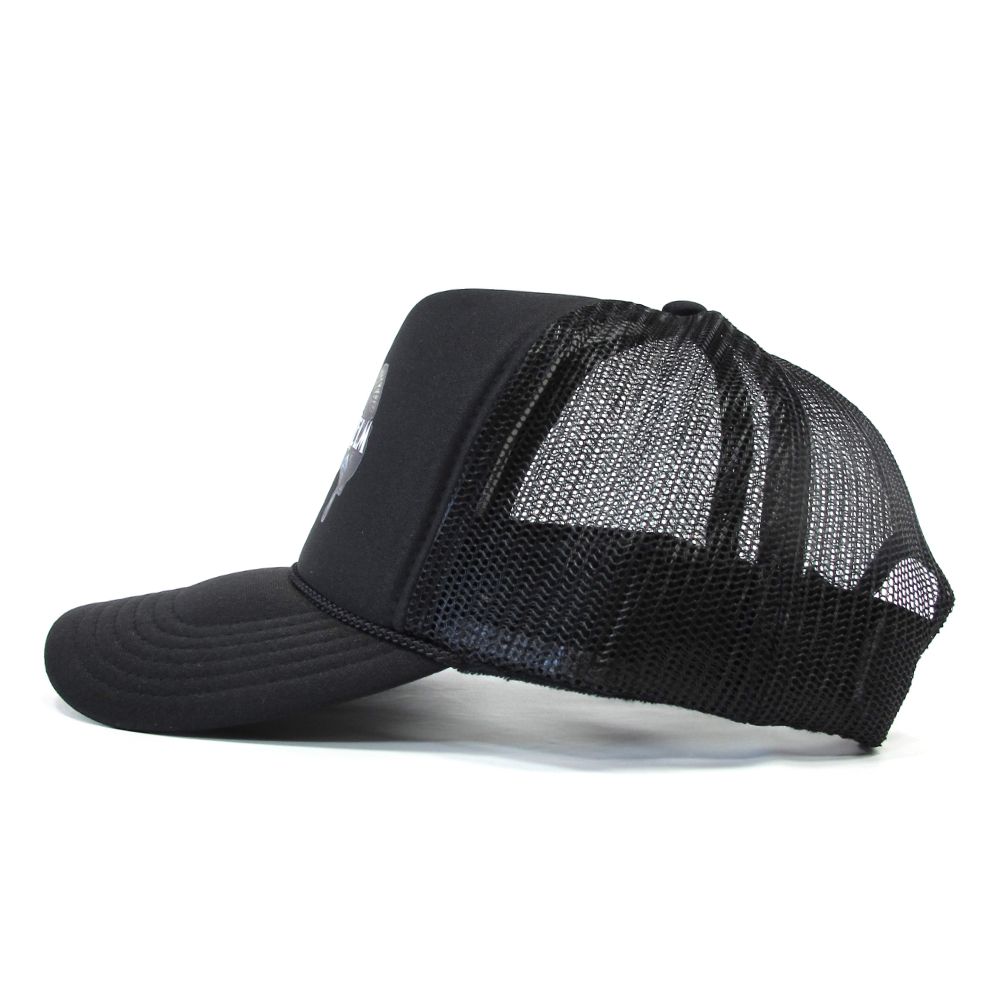 CAPTAINS HELM - × CHALLENGER BUILT IN JP MESH CAP (BLACK