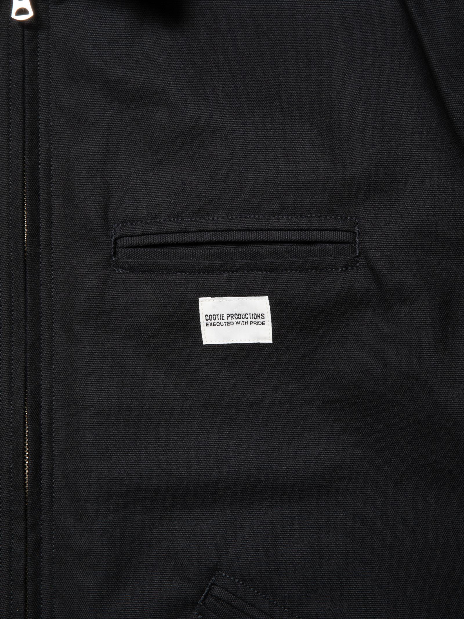 COOTIE PRODUCTIONS - Cotton OX Work Jacket (BLACK