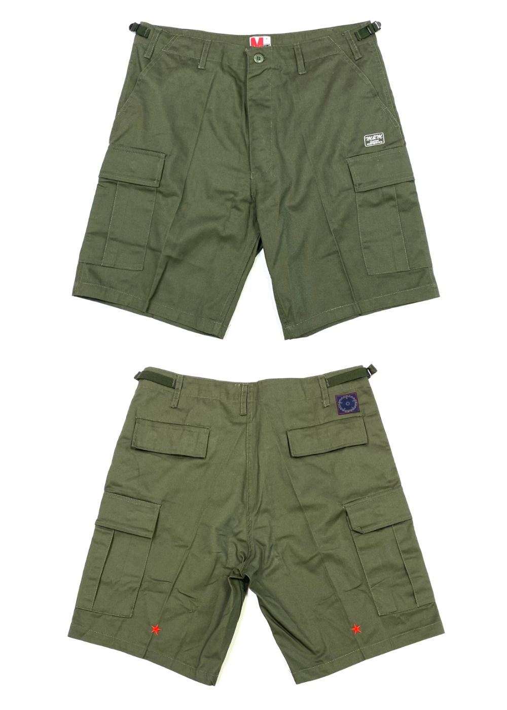 B.D.U. Shorts (OLIVE) / ミリタリー カーゴ ショーツ