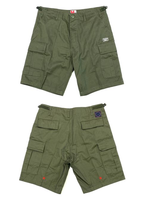 B.D.U. Shorts (OLIVE) / ミリタリー カーゴ ショーツ