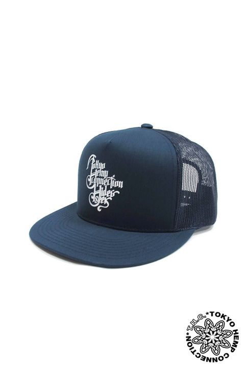 × TOKYO HEMP CONNECTION MESH CAP (NAVY) / THC コラボメッシュキャップ