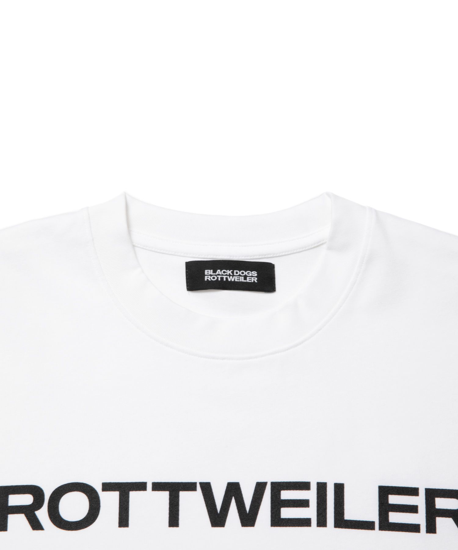 ROTTWEILER - R9 LOGO TEE (WHITE) / オリジナル Tシャツ | LOOPHOLE