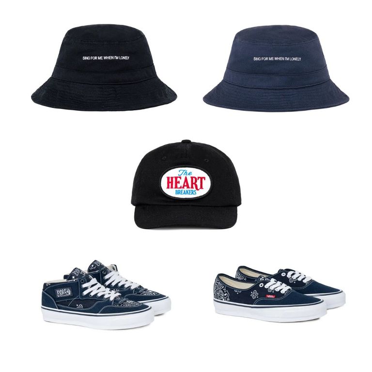 BEDWIN & THE HEARTBREAKERS 新作販売告知 / 今春大注目！人気メーカーとのコラボによる帽子&スニーカー。