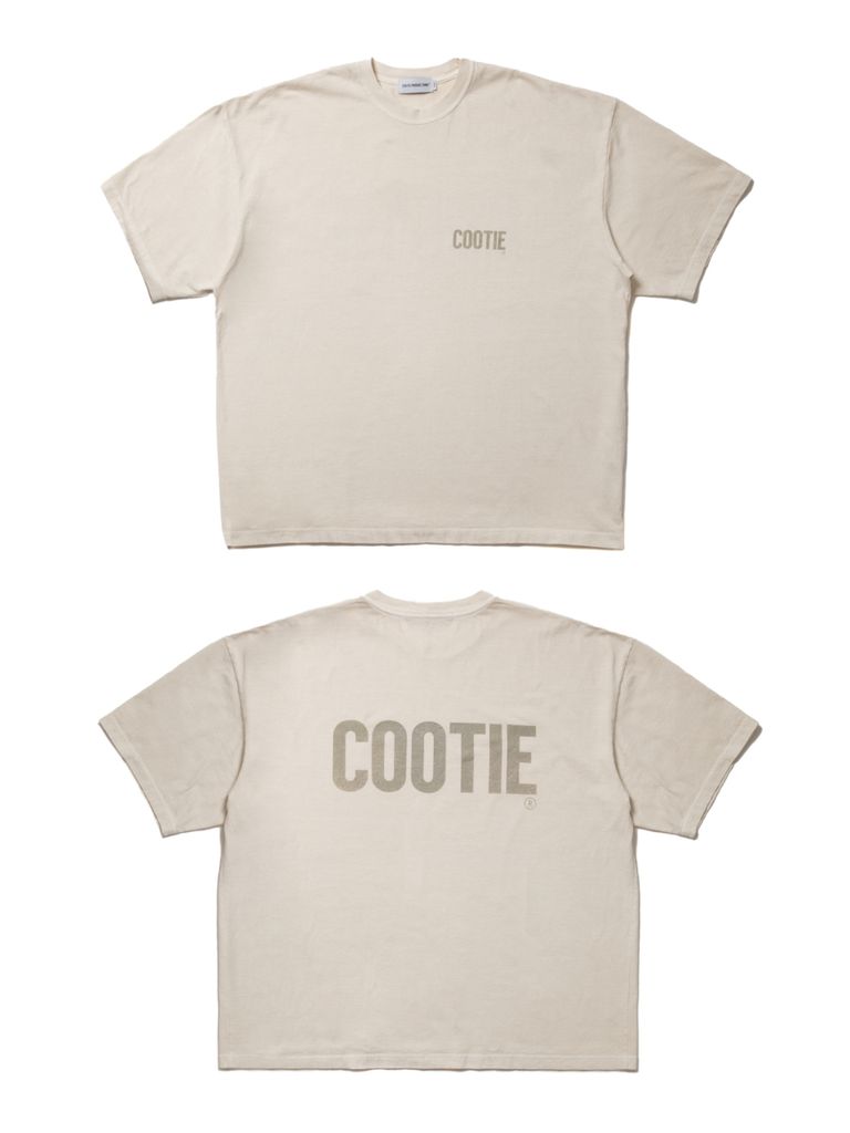 COOTIE PRODUCTIONS 新作販売告知 / 大人気のピグメントシリーズからTシャツ&短パンが登場。
