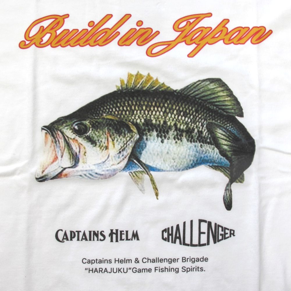 CAPTAINS HELM - × CHALLENGER BUILT IN JP TEE (WHITE