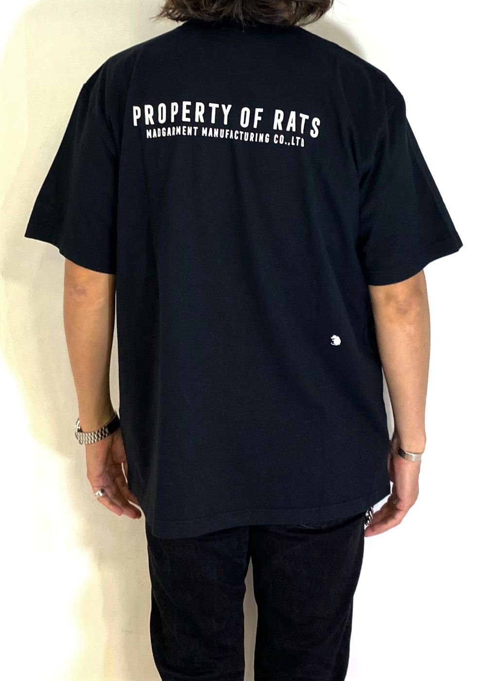 SEXY W TEE (BLACK) / セクシーウーマン プリント Tシャツ