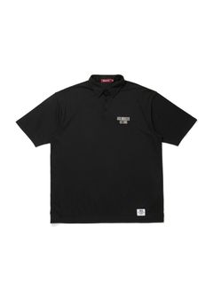 1995 Polo Shirt (BLACK) / ロゴ刺繍 ポロシャツ