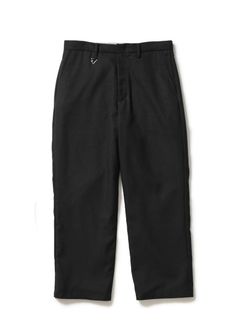 【ラスト1点】WIDE SLACKS (BLACK) / ワイドスラックス