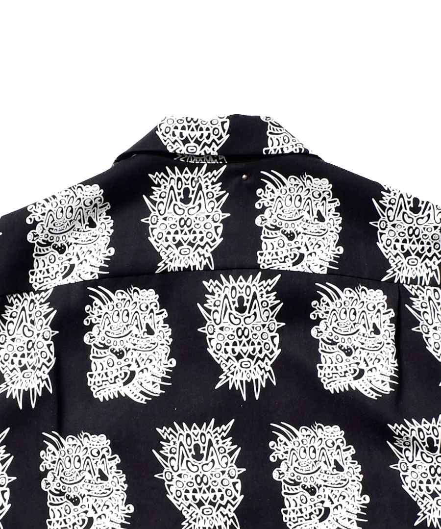 ×NOAH LYON S/S Open Collar SH (BLT) / ノア ライオン コラボ シャツ / セットアップ可能