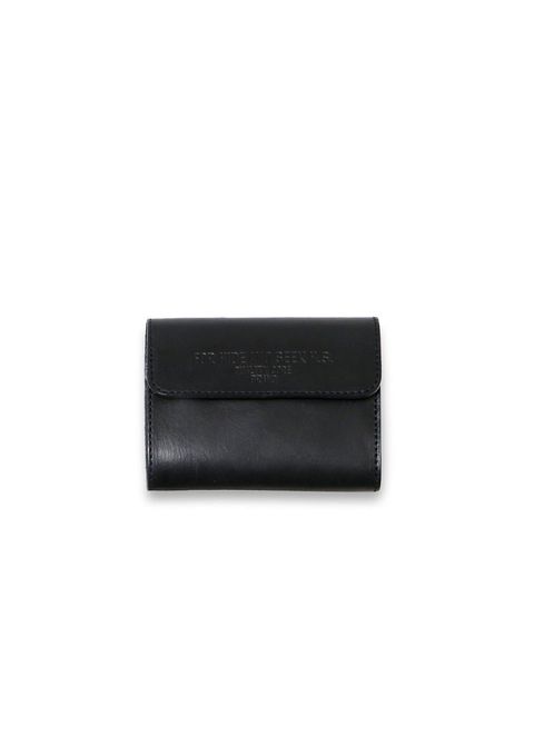 LEATHER WALLET (BLACK) / コンパクトウォレット