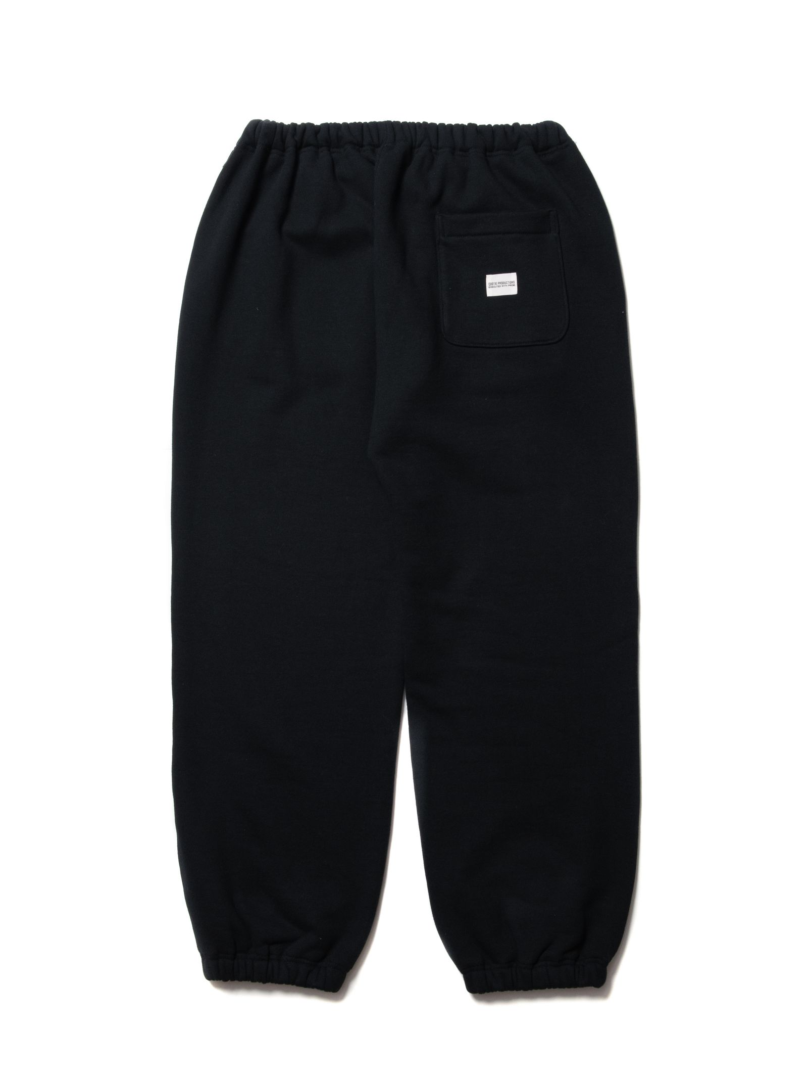 COOTIE PRODUCTIONS - Heavy Oz Sweat Easy Pants (BLACK) / ヘビー