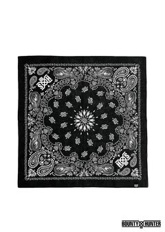 HS×BH BANDANA (BLACK) / バウンティーハンター コラボ バンダナ