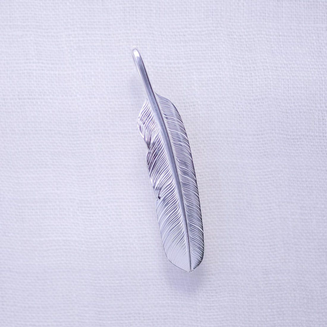 Feather L (Left) (SILVER) / 大フェザートップ (左向き)