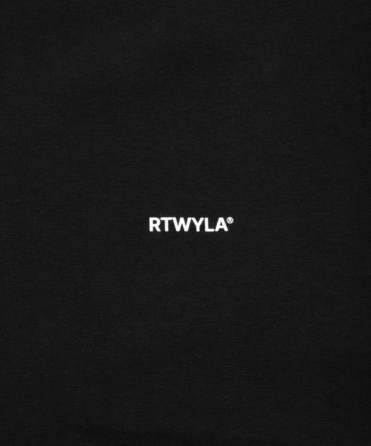 RTWYLA TEE (BLACK) / オリジナル プリント Tシャツ